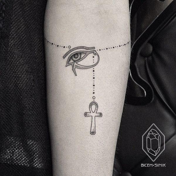 osiris eye tattoo
