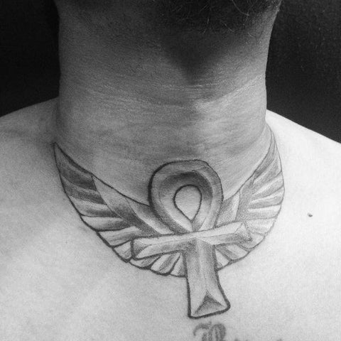 Ankh with wings tattoo meaning