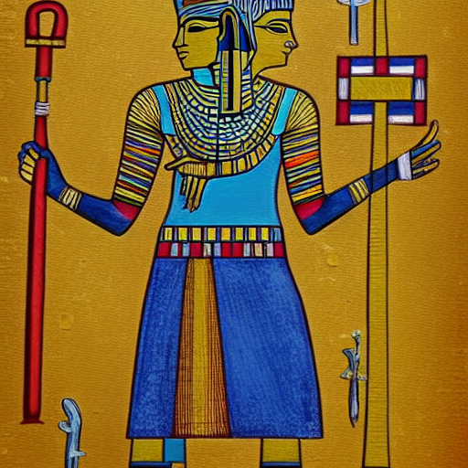 Ankh Painted