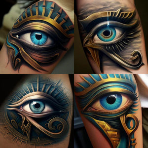 ✔️ Egyptian Tattoos - Psycho Doll Tattoo Studio Majorca