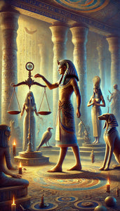 Shay, The egyptian god who write destiny