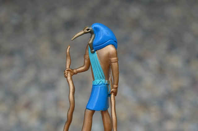 Thoth, the Egyptian God and his Ankh