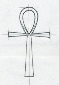 How to draw an Ankh cross ?