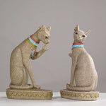 Egyptian cat statue