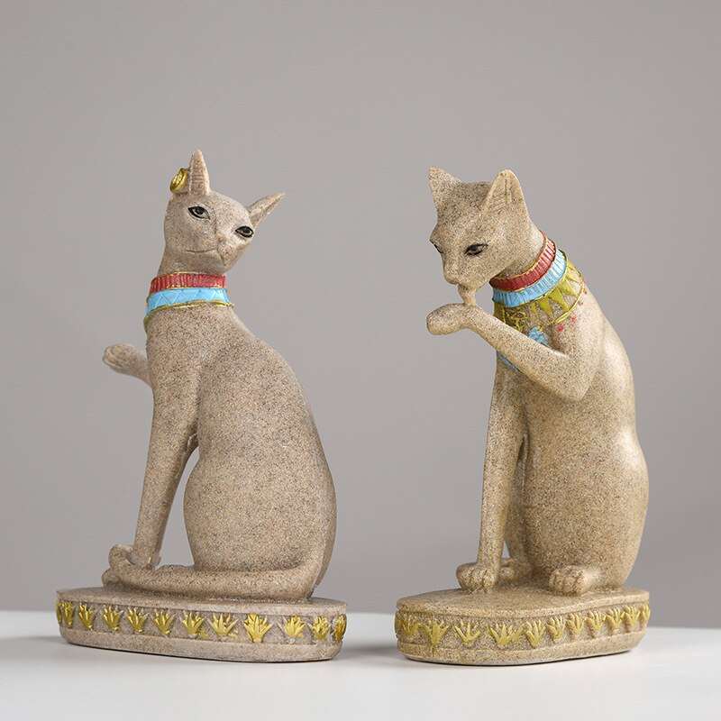 Egyptian gods statues - Egyption Cat Sculpture – Egyptian-fever