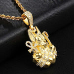 Anubis Necklace - Gold & Silver