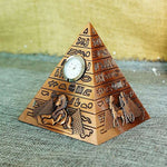 Copper Bronze Silver pyramid Copper with dial