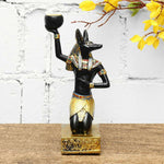 Egyptian dog statue