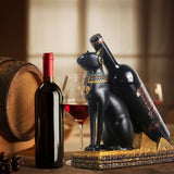 Black cat wine bottle holder