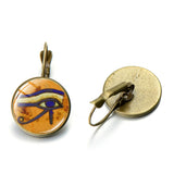 Egyptian Stud Earrings - Eye of Horus Style 20