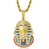 Men's egyptian pharaoh necklace Gold