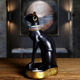 Candlestick Egyptian cat - Bastet Goddess Statue