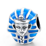 Pharaoh's Necklace - Silver Blue United States