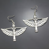 Long Dangle Earrings - Isis Angel