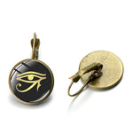 Egyptian Stud Earrings - Eye of Horus Style 10