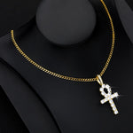 Zircon Jewelry - Ankh Cross