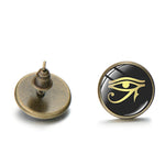 Eye of Horus Stud Earrings