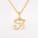 Eye of osiris necklace Gold United States