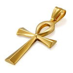 Gold Ankh Necklace gold United States