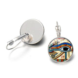 Egyptian Stud Earrings - Eye of Horus Style 3